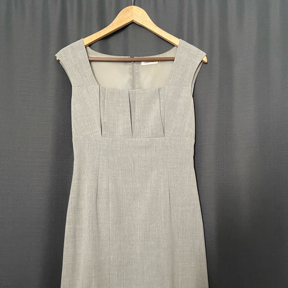 Calvin Klein Grey business dress size 6